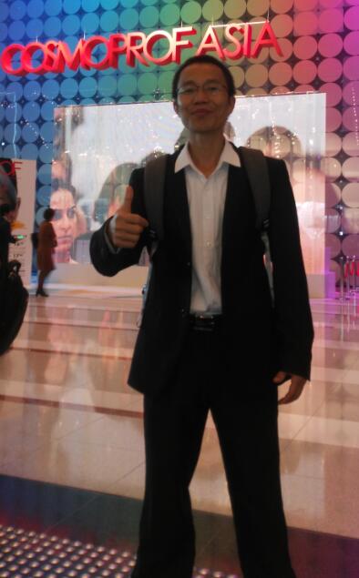 Attended Cosmoprof Asia Hongkong in Nov of 2017